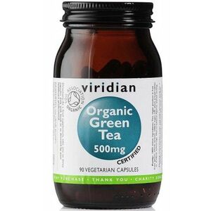 Viridian 100% Organic Green Tea 90 kapslí obraz