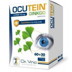 Ocutein Ginkgo Lutein 15 mg Da Vinci 90 tobolek obraz
