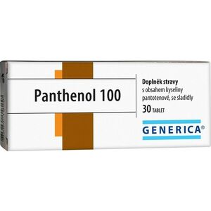 Generica Panthenol 100 30 tablet obraz