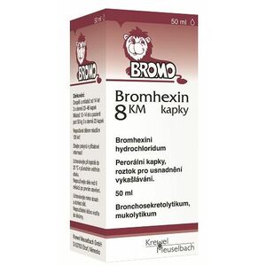 Bromhexin 8 KM kapky /8 mg/ml 50 ml obraz