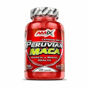 Amix Peruvian Maca 750 mg 120 kapslí obraz