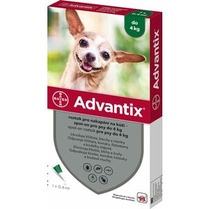 Advantix pro psy spot-on do 4 kg 0.4 ml obraz