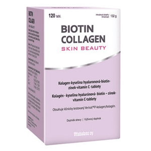 Vitabalans Biotin Collagen Skin Beauty 120 tablet obraz