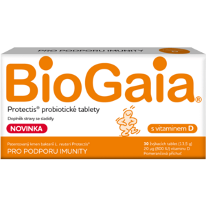 BioGaia Protectis s vitaminem D 30 tablet obraz