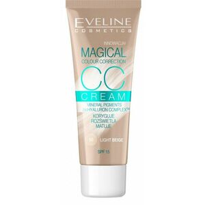 Eveline CC Cream Magical Colour Correction - světlá béžová 30 ml obraz