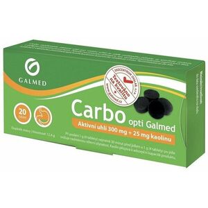 Galmed Carbo medicinalis opti Galmed 20 tablet obraz