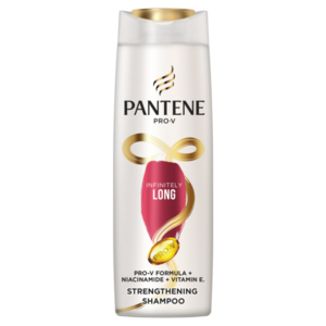 Pantene Pro-V Šampon, Infinite Lengths | Posiluje Středně Dlouhé Až Dlouhé Poškozené Vlasy 400 ml obraz
