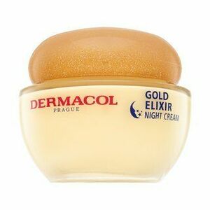 Dermacol Gold Elixir Rejuvenating Caviar Night Cream noční krém proti vráskám 50 ml obraz