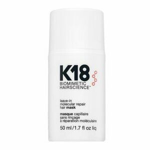 K18 Leave-In Molecular Repair Hair Mask bezoplachová péče pro velmi suché a poškozené vlasy 50 ml obraz