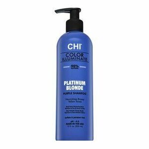 CHI Color Illuminate Platinum Blonde Purple Shampoo rozjasňující šampon pro platinově blond a šedivé vlasy 355 ml obraz