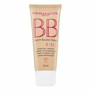 Dermacol BB Beauty Balance Cream 8in1 BB krém pro sjednocenou a rozjasněnou pleť Sand 30 ml obraz