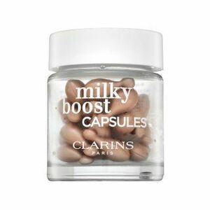 Clarins Milky Boost Capsules tekutý make-up pro sjednocenou a rozjasněnou pleť 05 30 x 0, 2 ml obraz