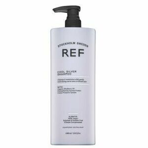 REF Cool Silver Shampoo neutralizující šampon pro platinově blond a šedivé vlasy 1000 ml obraz