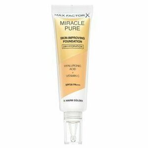 Max Factor Miracle Pure Skin dlouhotrvající make-up s hydratačním účinkem 76 Warm Golden 30 ml obraz