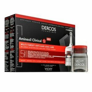 Vichy Dercos Men Aminexil Clinical 5 vlasová kúra proti vypadávání vlasů 21x6 ml obraz