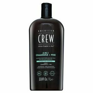 American Crew 3-in-1 Chamolie + Pine šampon, kondicionér a sprchový gel 1000 ml obraz