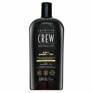 American Crew 3-in-1 Ginger + Tea šampon, kondicionér a sprchový gel 1000 ml obraz