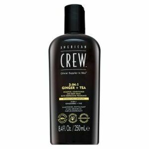 American Crew 3-in-1 Ginger + Tea šampon, kondicionér a sprchový gel 250 ml obraz