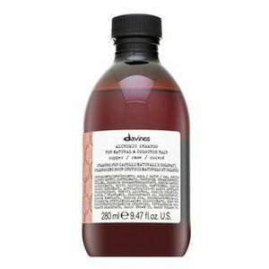 Davines Alchemic Shampoo barevný šampon pro zvýraznění barvy vlasů Copper 280 ml obraz