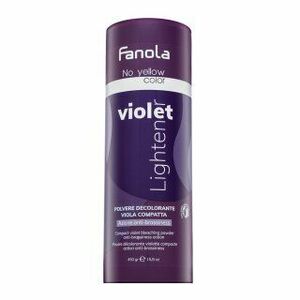Fanola No Yellow Color Compact Violet Bleaching Powder pudr pro zesvětlení vlasů 450 g obraz