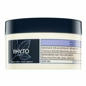 Phyto Purple Repairing No Yellow Mask neutralizující maska pro blond vlasy 200 ml obraz