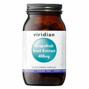 VIRIDIAN Nutrition Grapefruit Seed Extract 400 mg 90 kapslí obraz