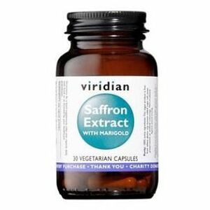 VIRIDIAN Nutrition Saffron Extract 30 kapslí obraz