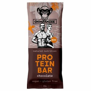 CHIMPANZEE Protein bar chocolate 40 g BIO obraz