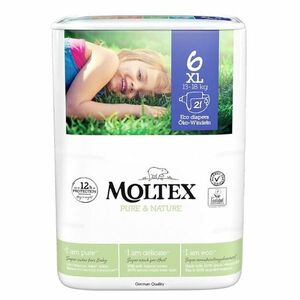 MOLTEX Pure & Nature plenky XL 13-18 kg 21 kusů obraz