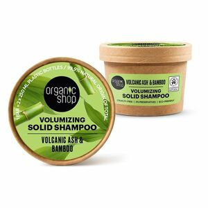 ORGANIC SHOP Tuhý šampon pro objem vlasů Sopečný popel a bambus 60 g obraz