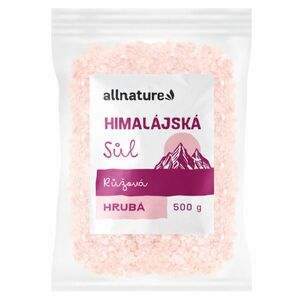 ALLNATURE Himalájská sůl růžová hrubá 500 g obraz