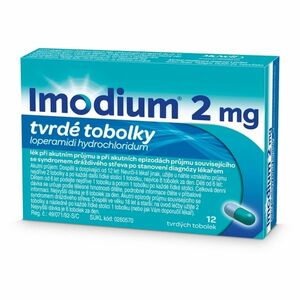 IMODIUM® 2 mg tvrdé tobolky 12 kusů obraz