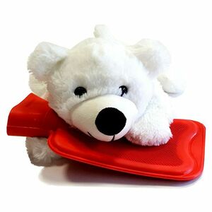 SANITY Dětský plyšový termofor lední medvěd 0, 6 l obraz