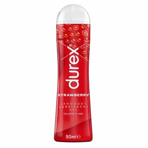 DUREX Play Saucy strawberry lubrikační gel 50 ml obraz