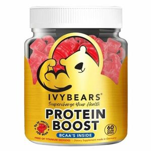 IVYBEARS Protein boost vitamíny pro zlepšení výkonu 60 kusů obraz