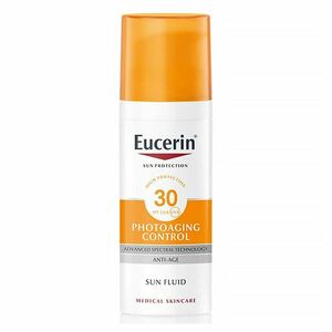 EUCERIN Sun Photoaging Control Emulze na opalování na obličej proti vráskám SPF 30 50 ml obraz