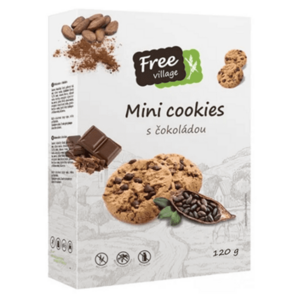 FREEVILLAGE Mini cookies bez lepku 120 g obraz