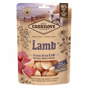 CARNILOVE Raw Freeze-Dried Snacks Lamb pamlsky pro psy 60 g obraz