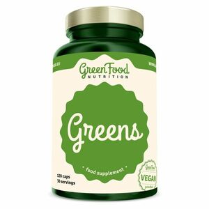 GREENFOOD NUTRITION Greens 120 kapslí obraz