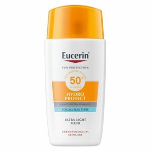 ﻿EUCERIN Sun Hydro Protect Fluid na opalování na obličej SPF 50+ 50 ml obraz
