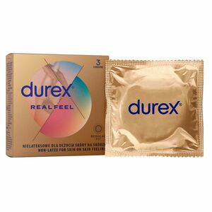 DUREX Prezervativ real feel 3 kusy obraz
