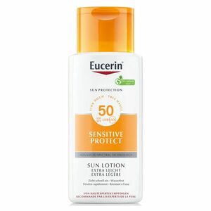 EUCERIN Sun Sensitive Protect Mléko na opalování SPF 50+ 150 ml obraz
