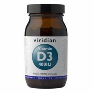 VIRIDIAN Nutrition Vitamin D3 90 kapslí obraz