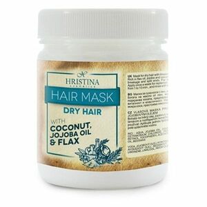 HRISTINA Přírodní vlasová maska pro suché vlasy 200 ml obraz