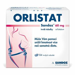 ORLISTAT SANDOZ 60 mg 84 tobolek obraz