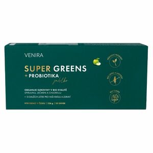VENIRA Super Greens + probiotika jablko 30 sáčků obraz