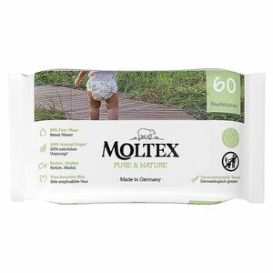 MOLTEX Pure & Nature EKO vlhčené ubrousky na bázi vody 60 ks obraz
