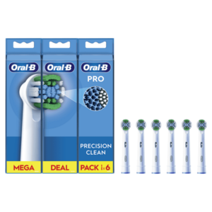 Oral-B EB 20-6 PRO Precision Clean Kartáčkové hlavy 6 kusů obraz
