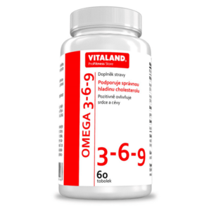 VITALAND Omega 3-6-9 1200 mg 60 tobolek obraz