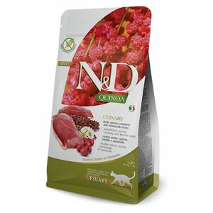 N&D Quinoa Urinary Duck & Cranberry pro kočky 1, 5 kg obraz